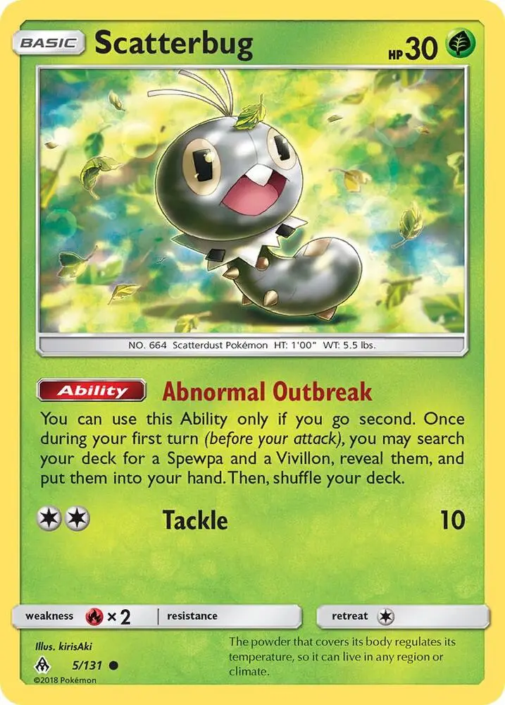 Scatterbug, Forbidden Light 5/131