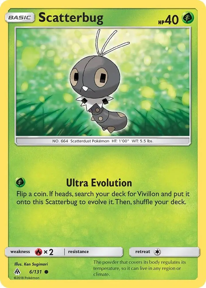 Scatterbug, Forbidden Light 6/131