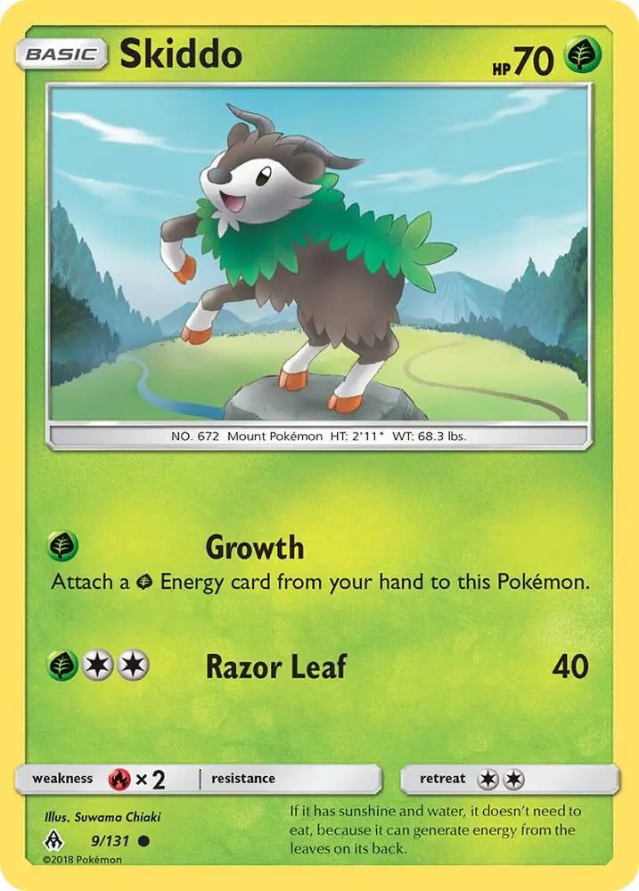 Skiddo, Forbidden Light 9/131
