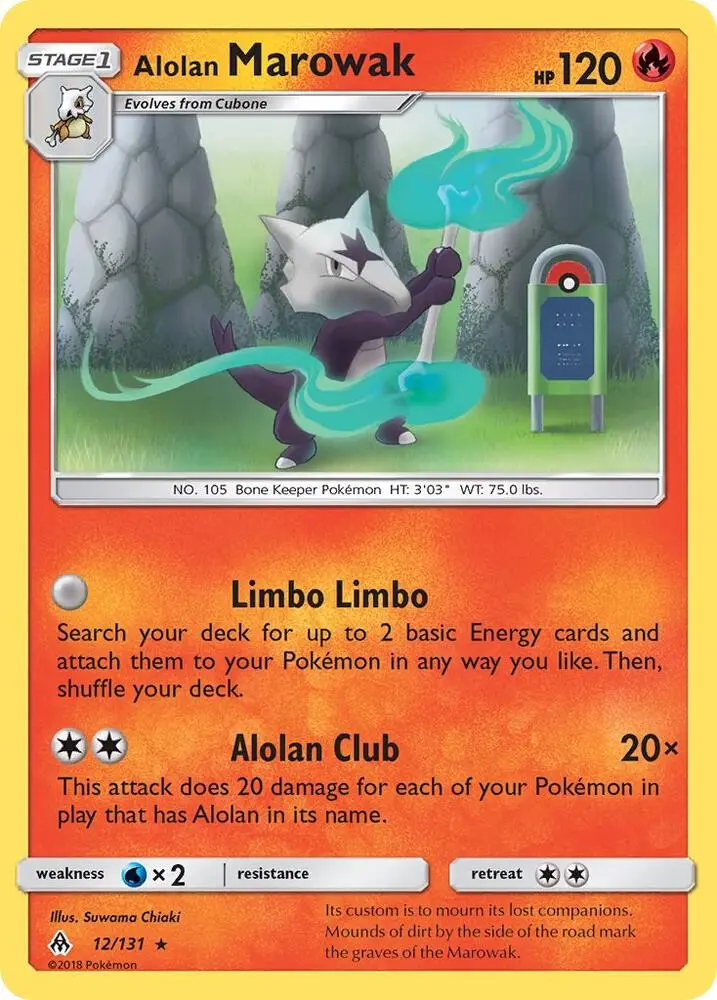 Alolan Marowak, Forbidden Light 12/131