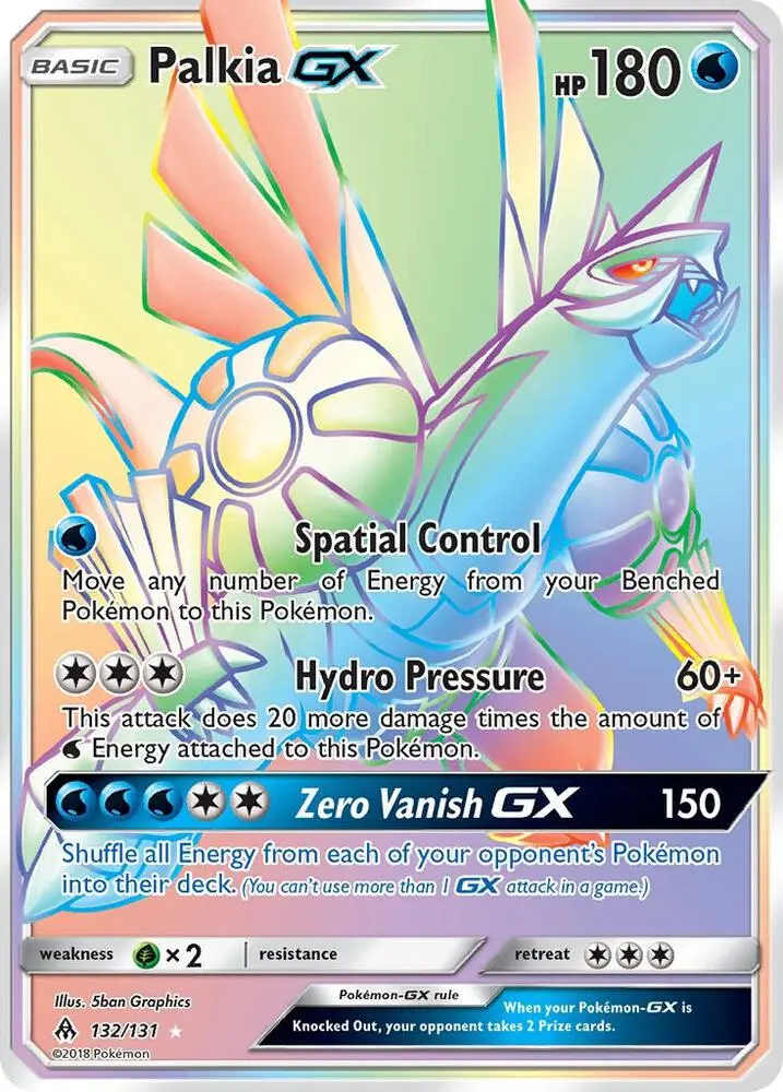 Palkia GX, Forbidden Light 132/131