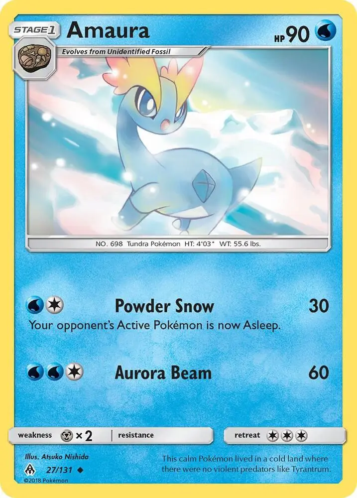 Amaura, Forbidden Light 27/131