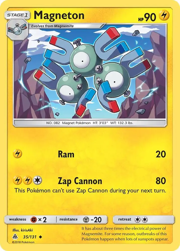 Magneton, Forbidden Light 35/131