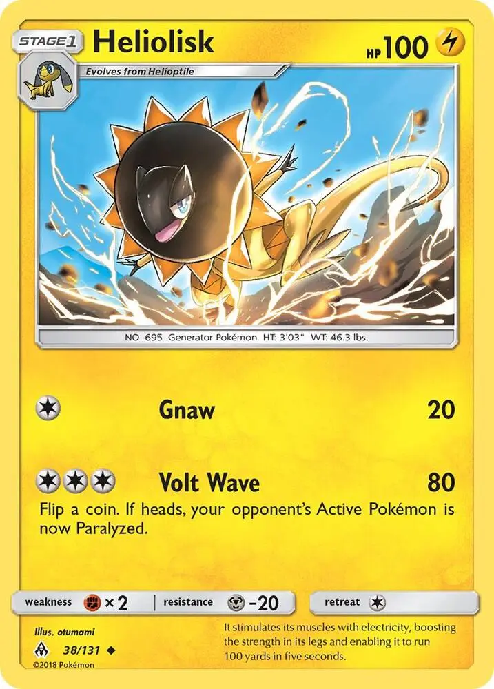 Heliolisk, Forbidden Light 38/131