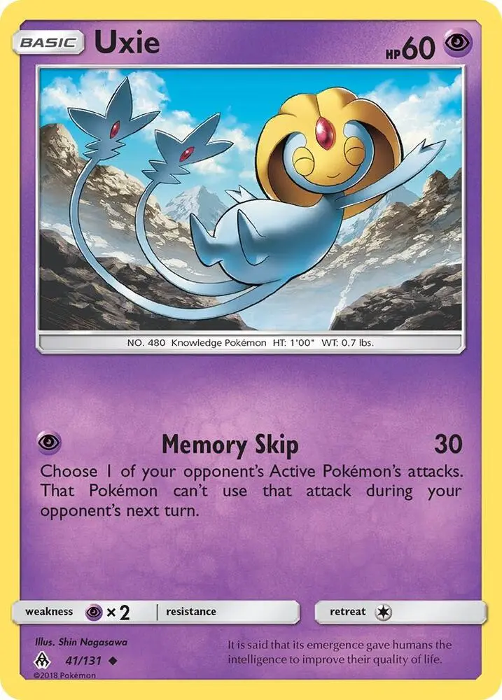 Uxie, Forbidden Light 41/131