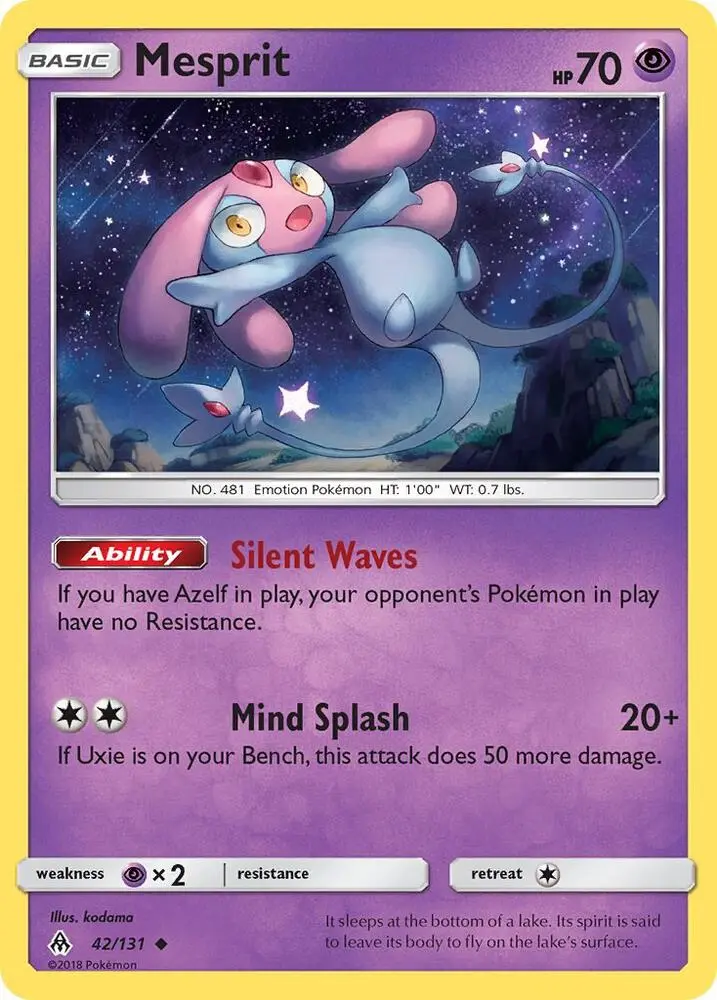 Mesprit, Forbidden Light 42/131