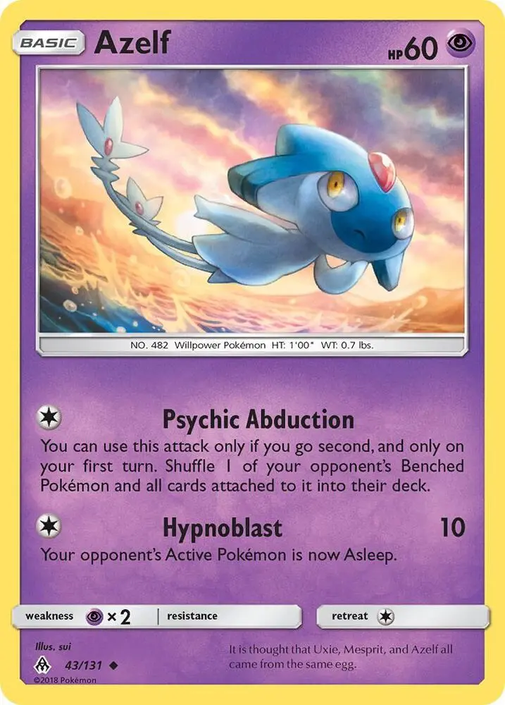 Azelf, Forbidden Light 43/131