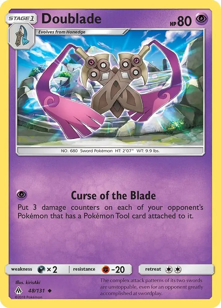 Doublade, Forbidden Light 48/131