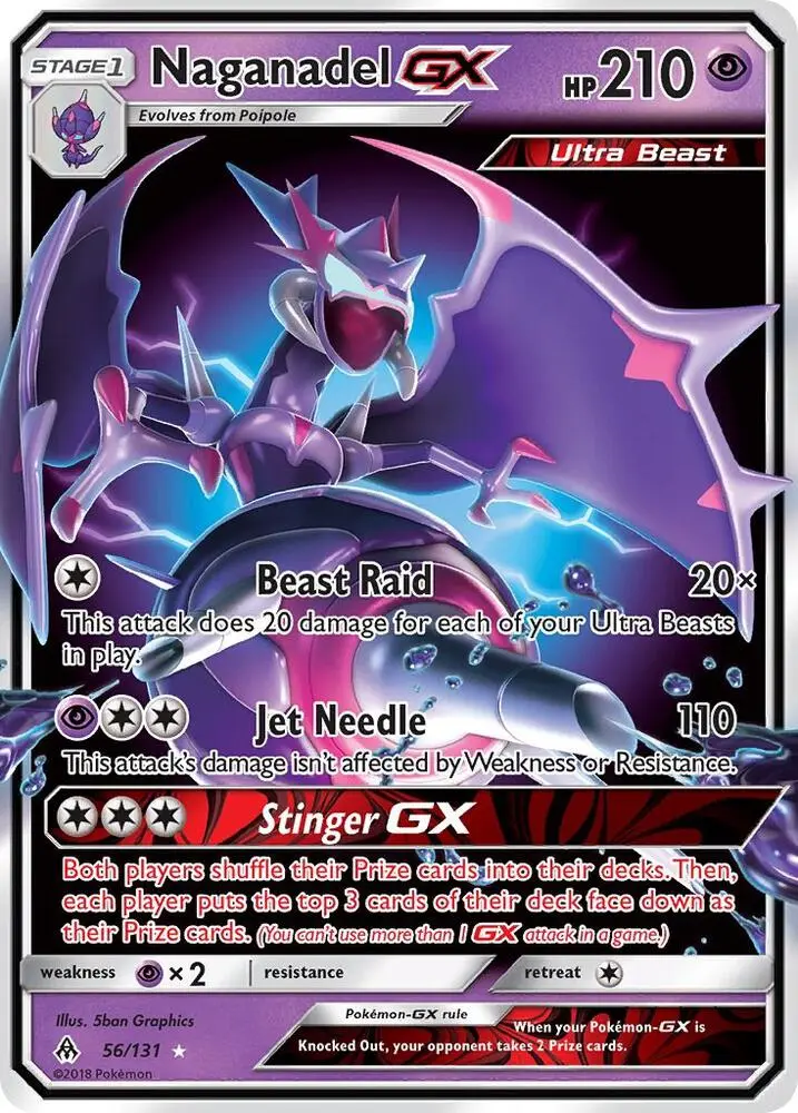 Naganadel GX, Forbidden Light 56/131