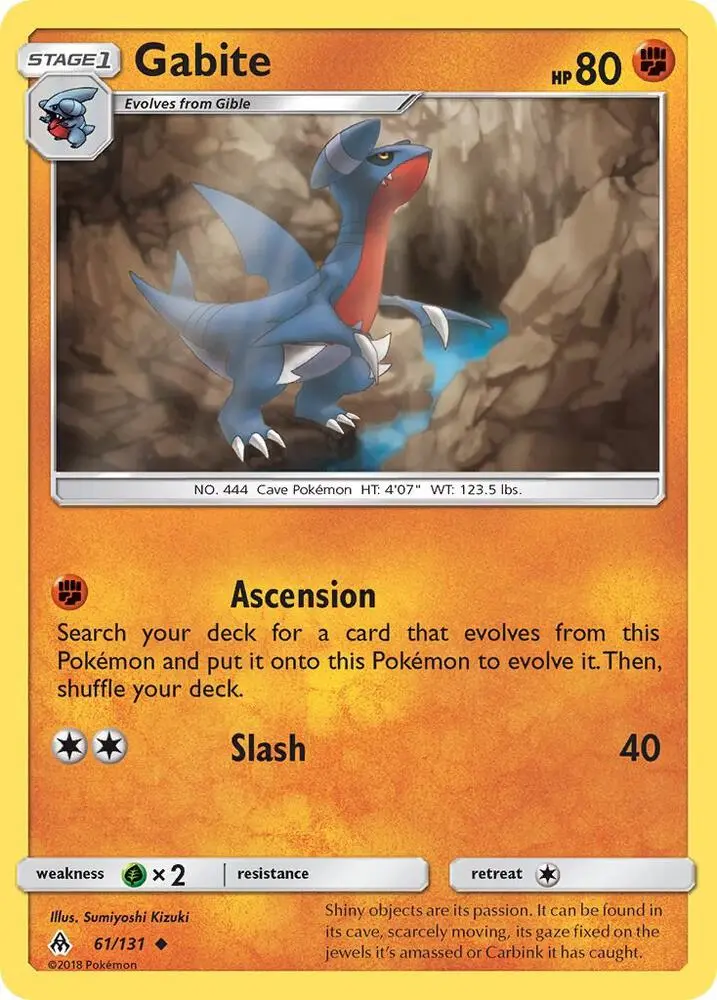 Gabite, Forbidden Light 61/131