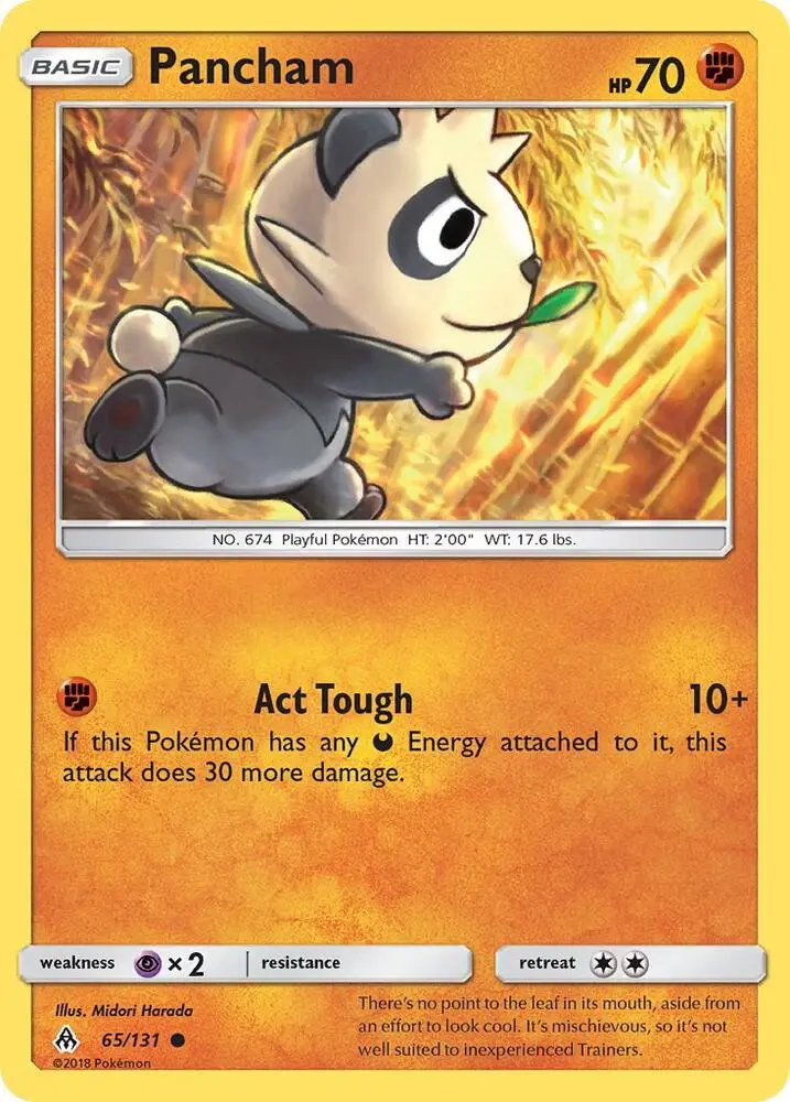 Pancham, Forbidden Light 65/131