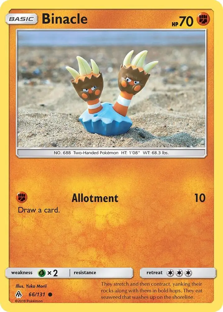 Binacle, Forbidden Light 66/131