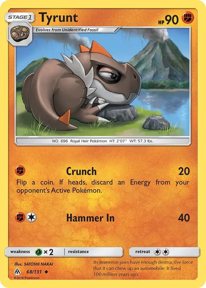 Tyrunt, Forbidden Light 68/131