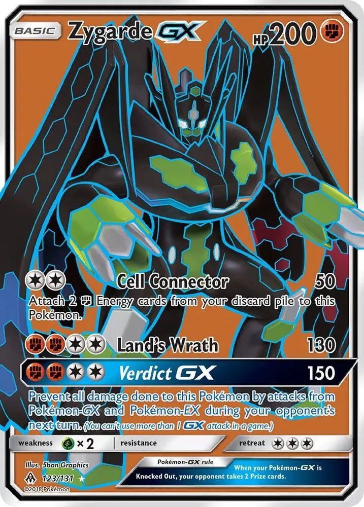Zygarde GX, Forbidden Light 123/131