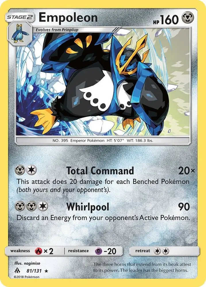 Empoleon, Forbidden Light 81/131