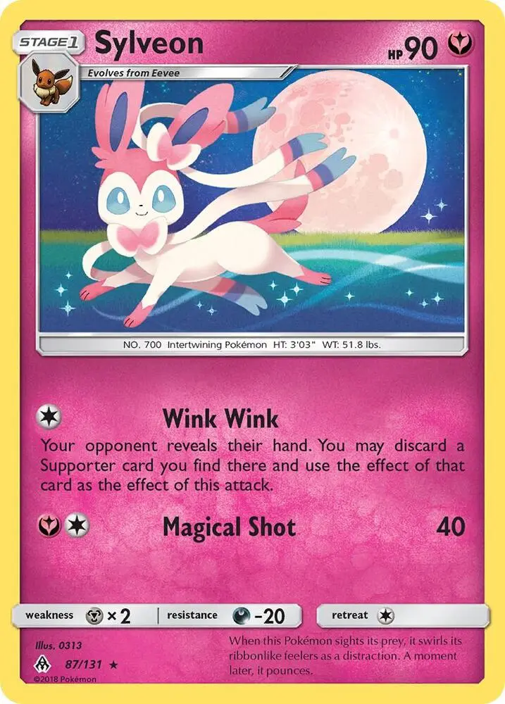 Sylveon, Forbidden Light 87/131