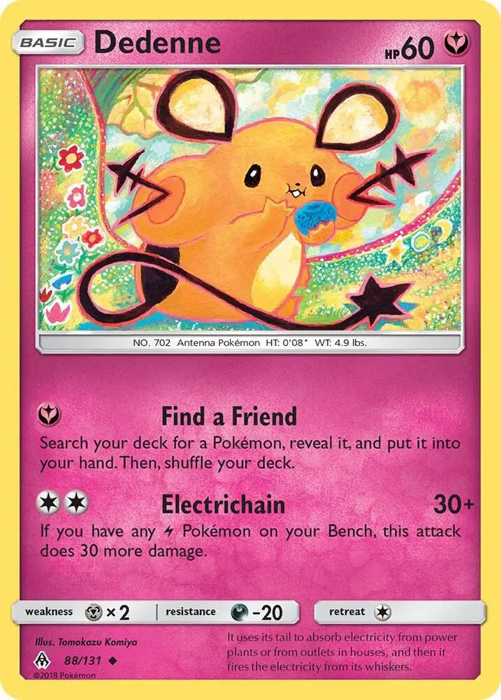 Dedenne, Forbidden Light 88/131
