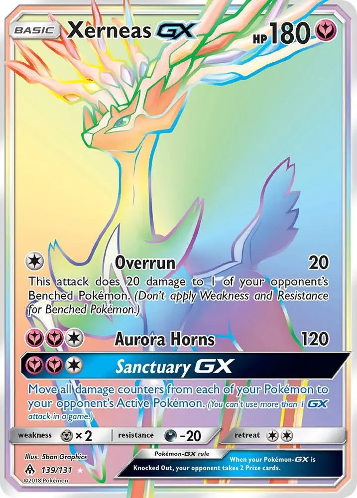 Xerneas GX, Forbidden Light 139/131