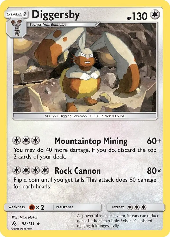 Diggersby, Forbidden Light 98/131