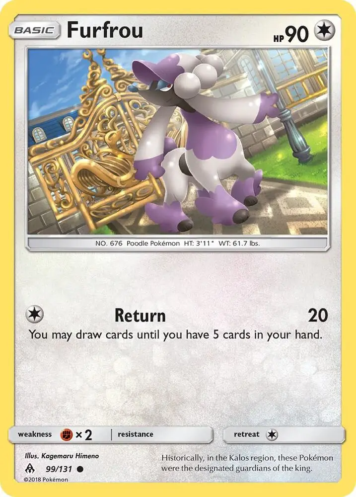 Furfrou, Forbidden Light 99/131