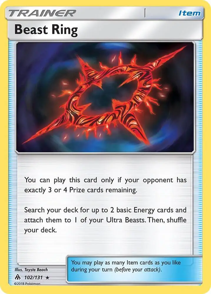 Beast Ring, Forbidden Light 102/131