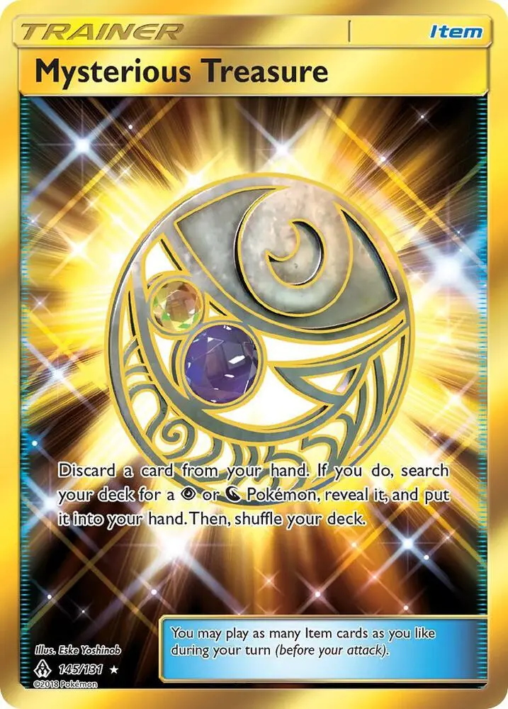 Mysterious Treasure, Forbidden Light 145/131