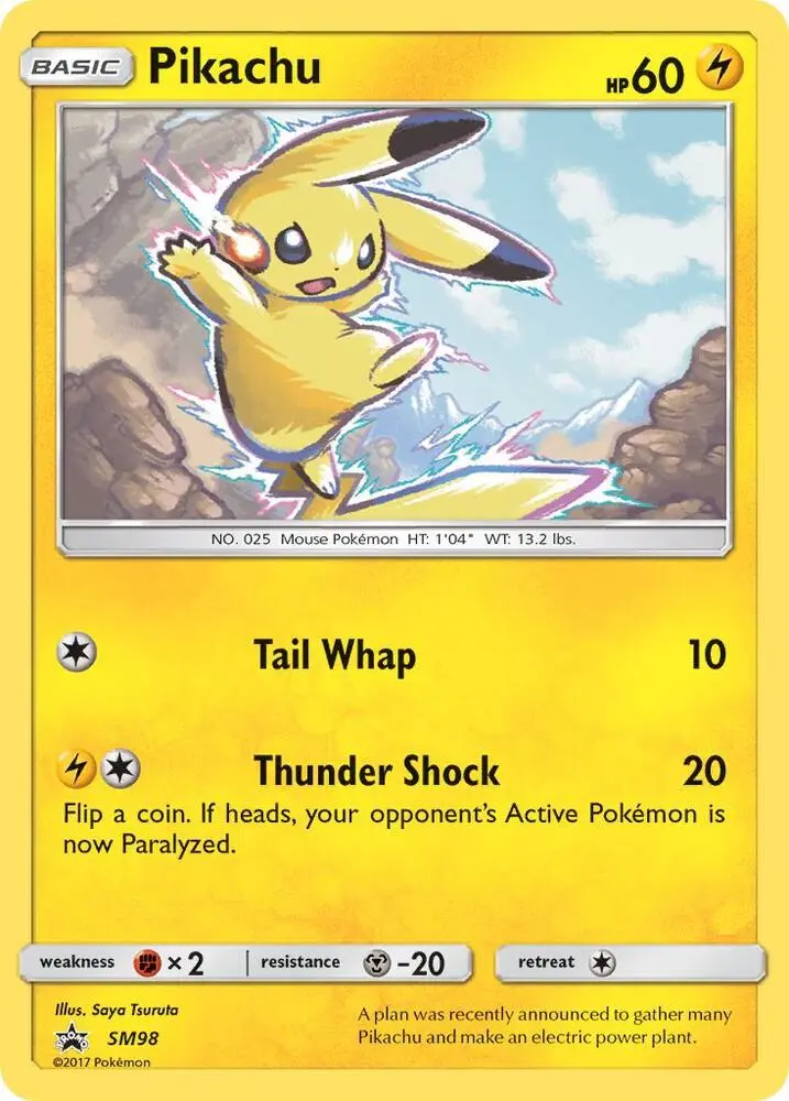 Pikachu, SM Black Star Promos SM98/248