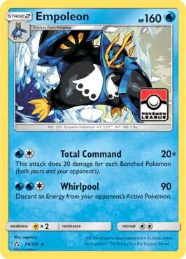 Empoleon, League & Championship Cards 034/156
