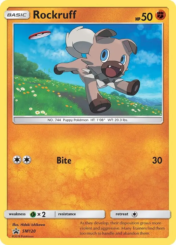 Rockruff, SM Black Star Promos SM120/248