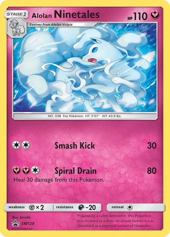 Alolan Ninetales, SM Black Star Promos SM128/248
