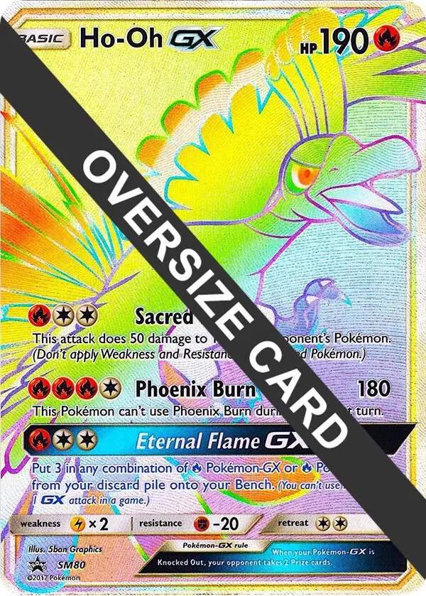 Ho-Oh GX, Jumbo cards SM80
