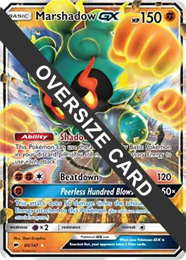 Marshadow GX, Jumbo cards 080/147