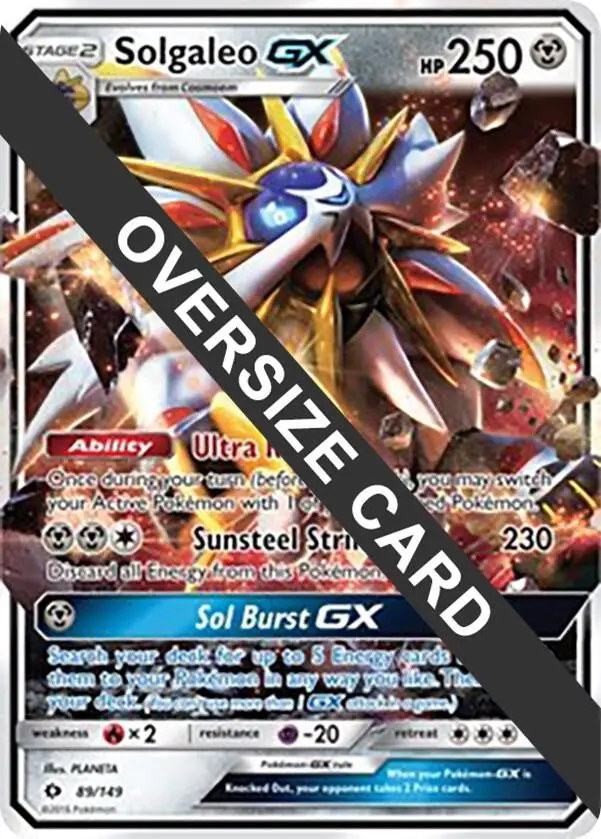 Solgaleo GX, Jumbo cards 089/149