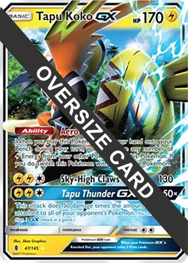 Tapu Koko GX, Jumbo cards 047/145