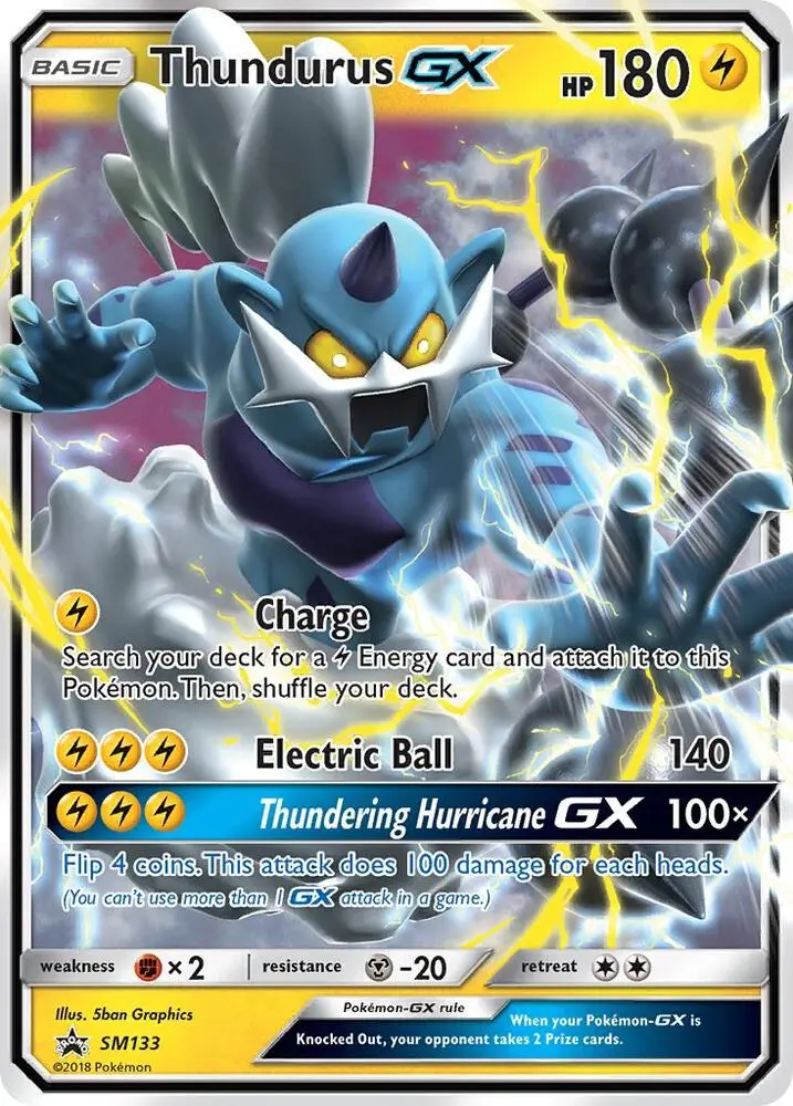 Thundurus GX, SM Black Star Promos SM133/248