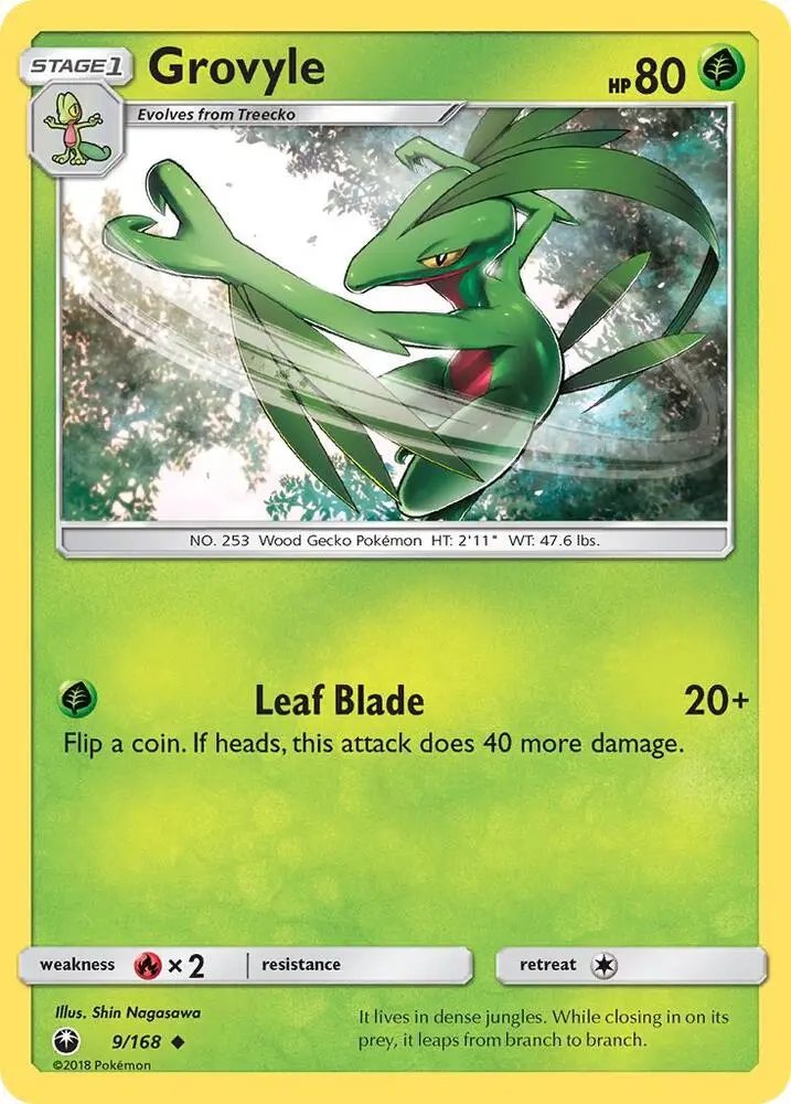 Grovyle, Celestial Storm 9/168
