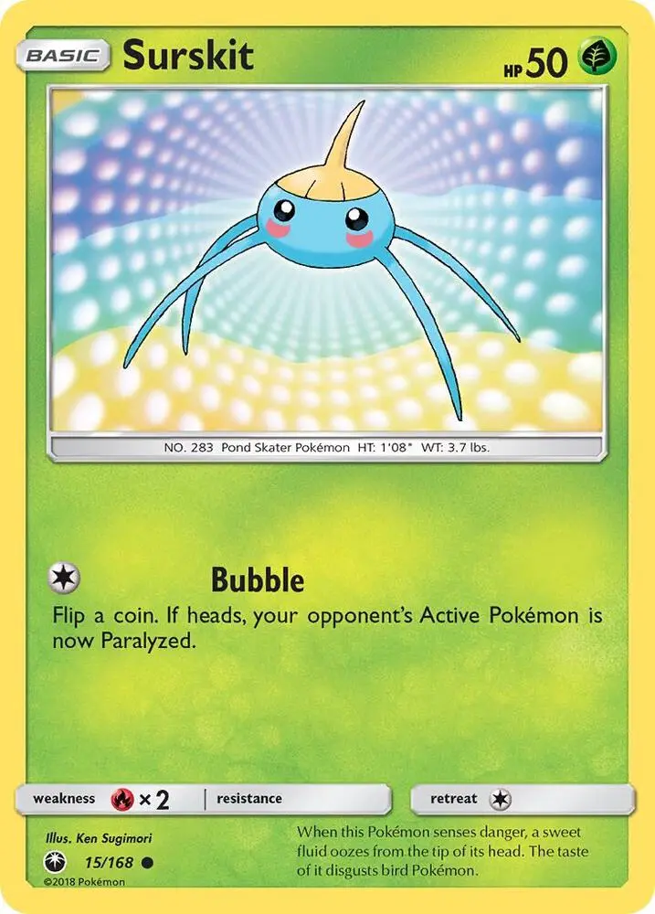 Surskit, Celestial Storm 15/168