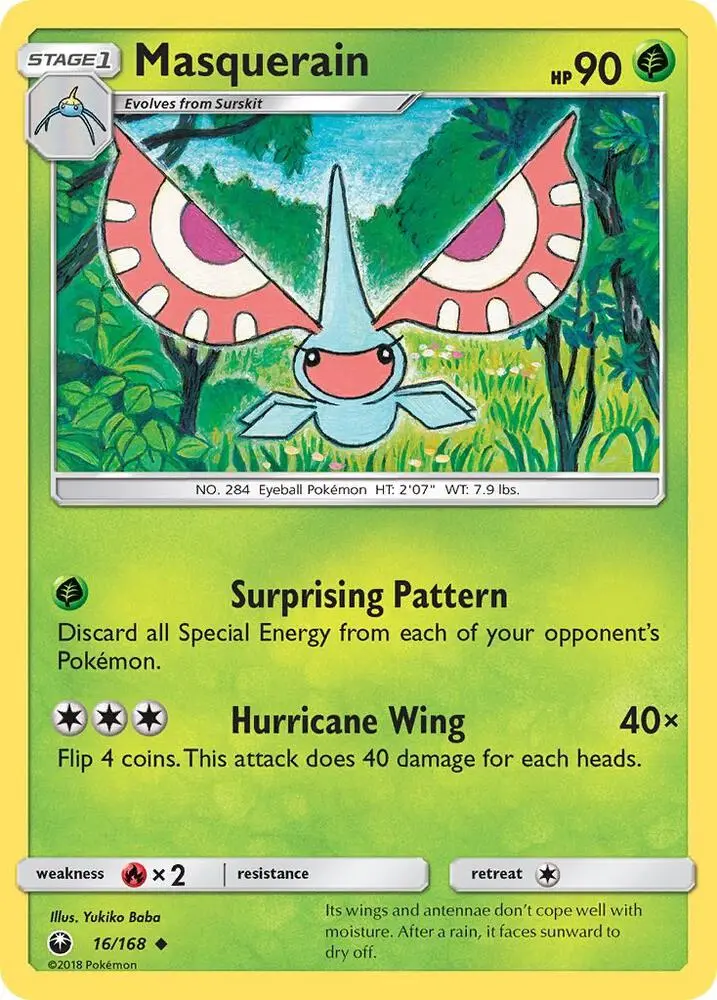 Masquerain, Celestial Storm 16/168