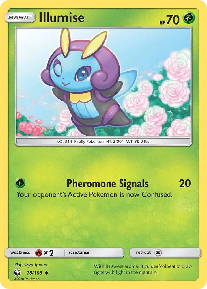Illumise, Celestial Storm 18/168