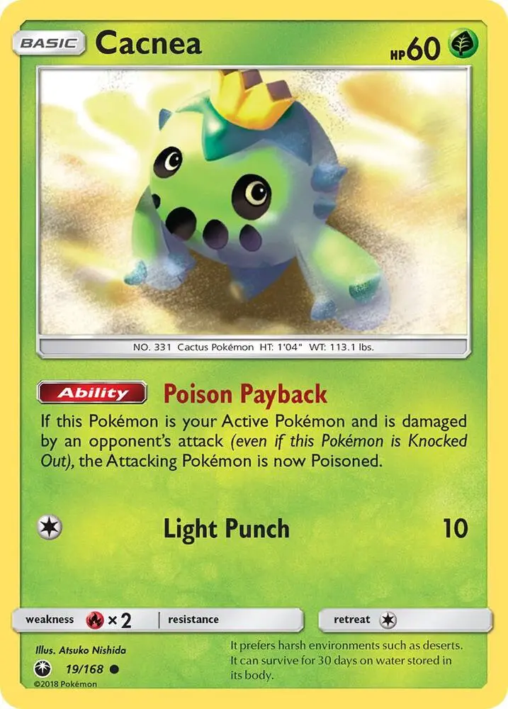 Cacnea, Celestial Storm 19/168