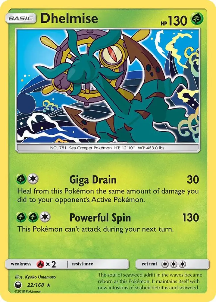 Dhelmise, Celestial Storm 22/168