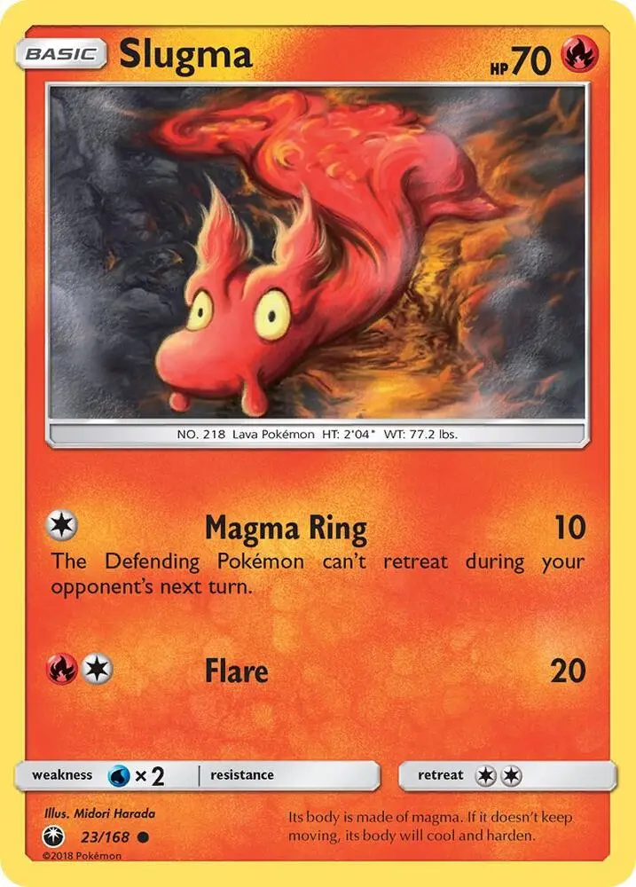 Slugma, Celestial Storm 23/168