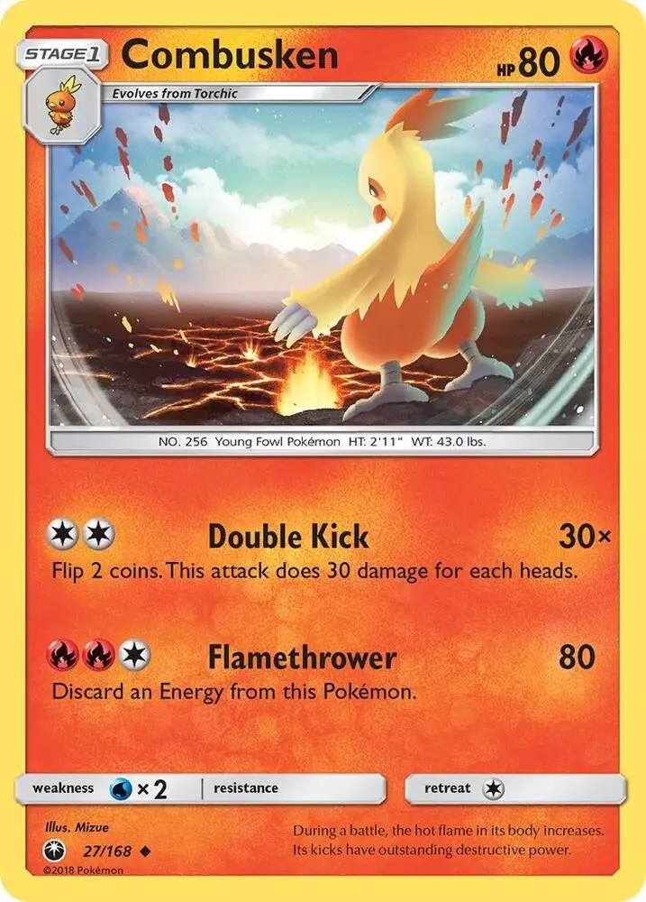 Combusken, Celestial Storm 27/168