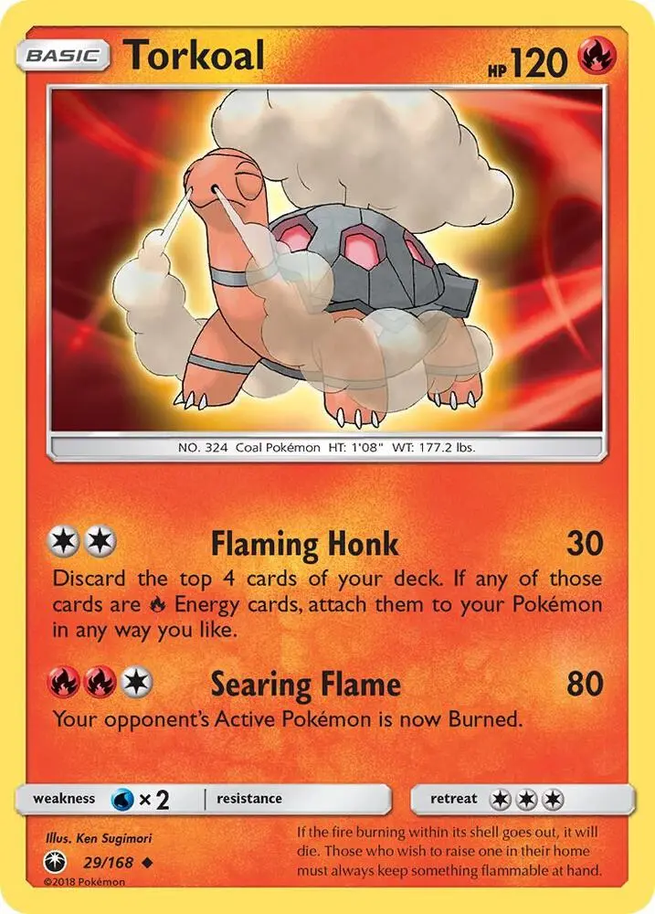 Torkoal, Celestial Storm 29/168
