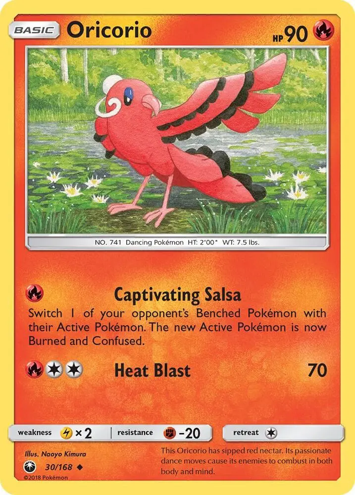 Oricorio, Celestial Storm 30/168