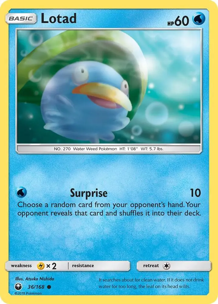 Lotad, Celestial Storm 36/168