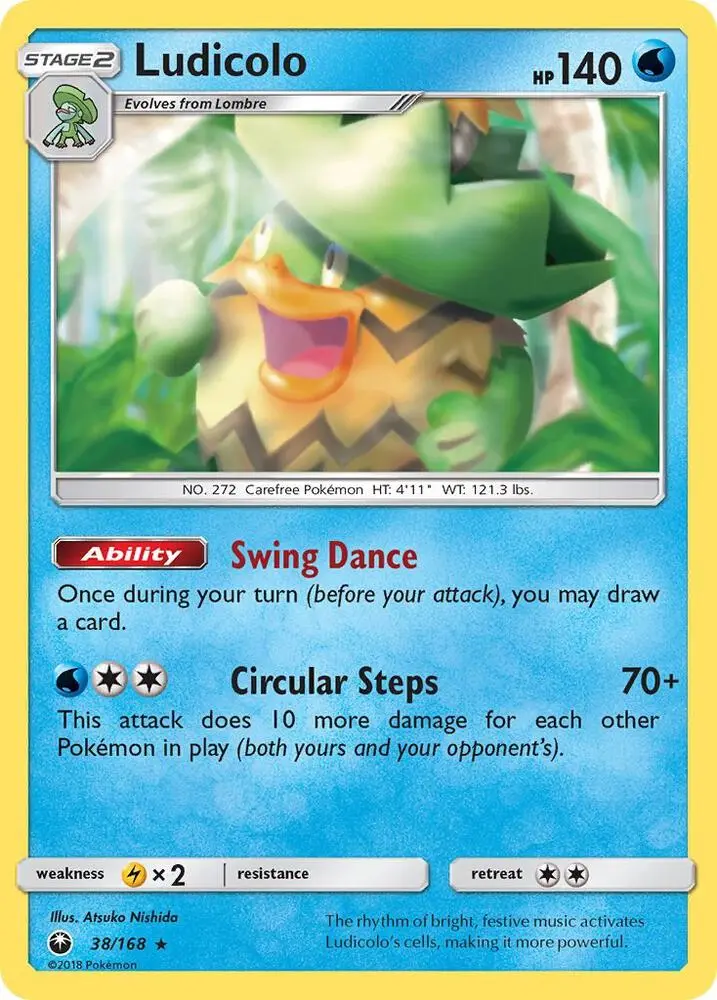 Ludicolo, Celestial Storm 38/168