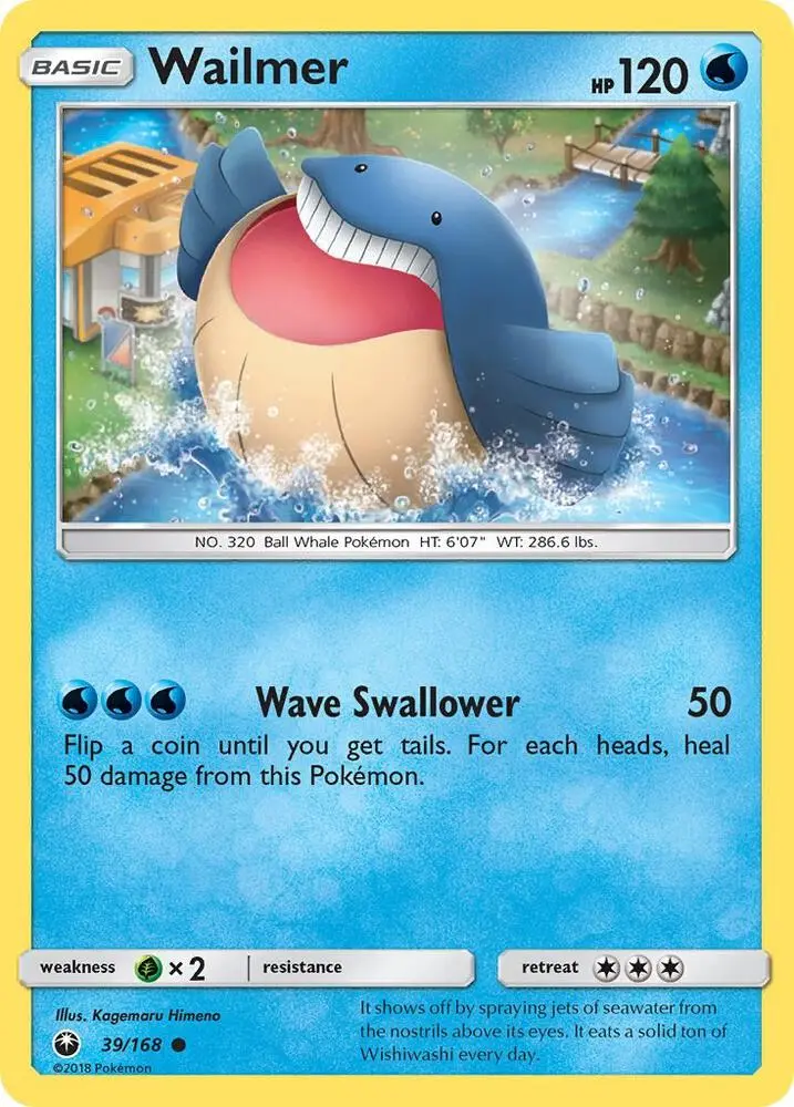 Wailmer, Celestial Storm 39/168
