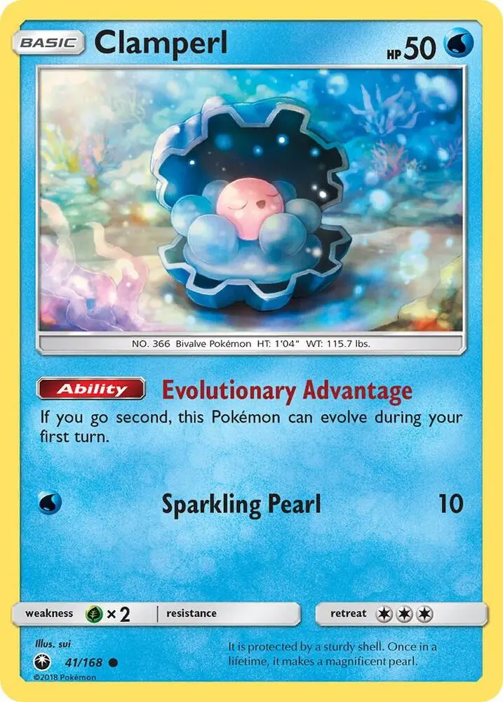 Clamperl, Celestial Storm 41/168