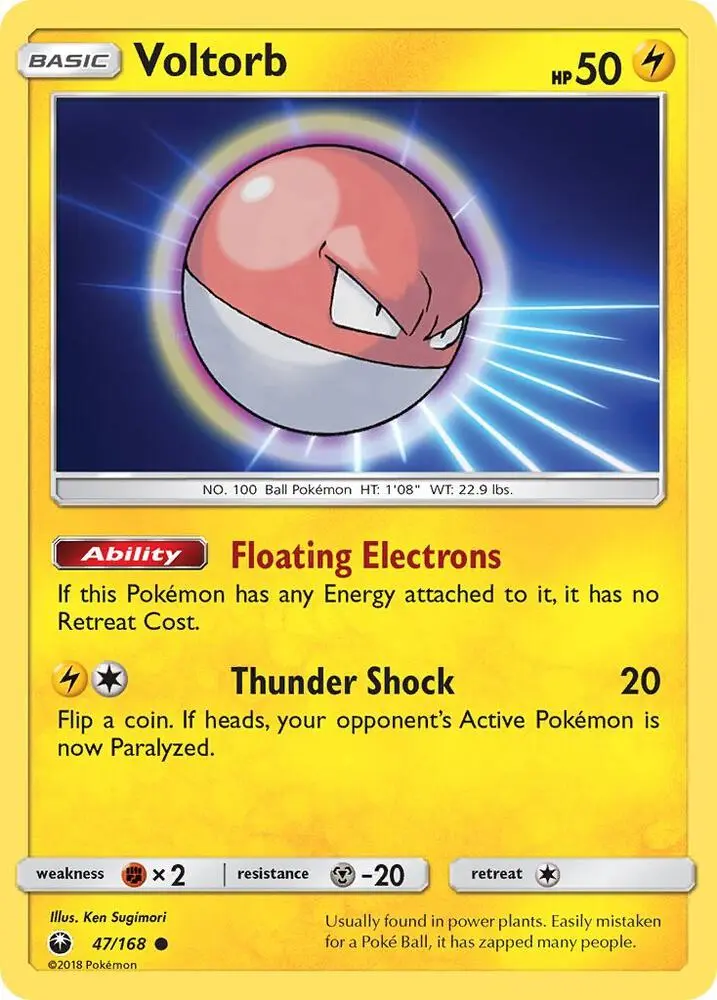 Voltorb, Celestial Storm 47/168